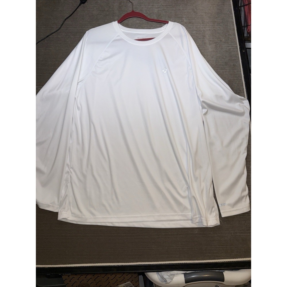 Naviskin Men's Long Sleeve Sun Protection White Shirt Size 2XL